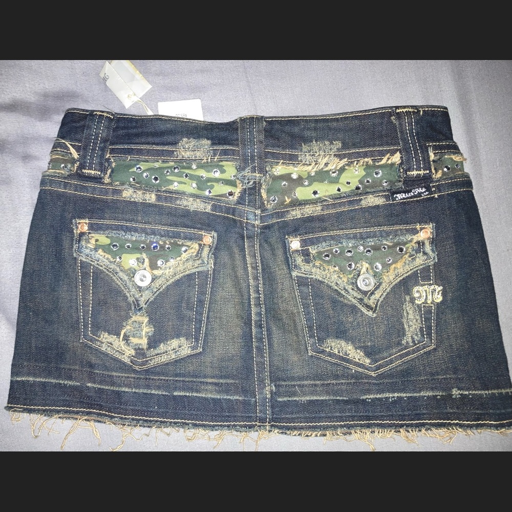 Camo Miss Me Skirt